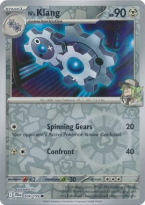 SV Journey Together 104/159 N's Klang (Reverse Holo)
