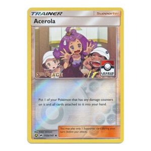 SM Burning Shadows 112a/147 Acerola (League Promo 3rd Place)