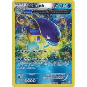 XY Primal Clash 41/160 Whiscash (Reverse Holo)