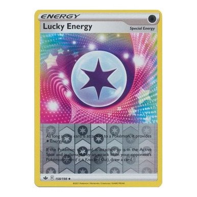 Chilling Reign 158/198 Lucky Energy (Reverse Holo)