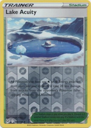 SWSH Lost Origin 160/196 Lake Acuity (Reverse Holo)