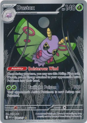 ME Ascended Heroes 220/217 Dustox (Illustration Rare)