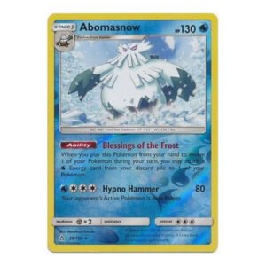 SM Ultra Prism 38/156 Abomasnow (Reverse Holo)