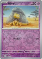Scarlet & Violet 151 063/165 Abra (Reverse Holo)