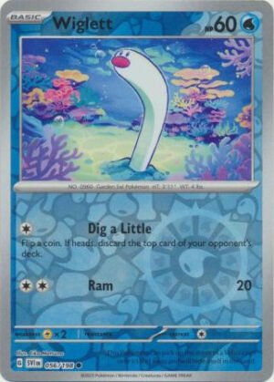 Scarlet & Violet (Base Set) 056/198 Wiglett (Reverse Holo)