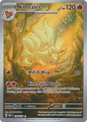 SV Obsidian Flames 199/197 Ninetales (Illustration Rare)