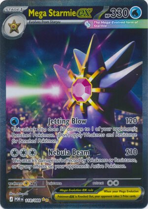 ME Perfect Order 118/088 Mega Starmie ex (Special Illustration Rare)