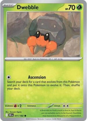 SV Destined Rivals 011/182 Dwebble