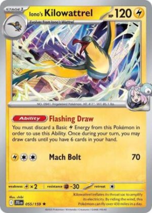 SV Journey Together 055/159 Iono's Kilowattrel (Non-Holo)