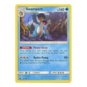 SM Celestial Storm 35/168 Swampert (Shatter Holo)