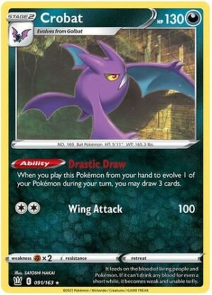 Battle Styles 091/163 Crobat (Holo)