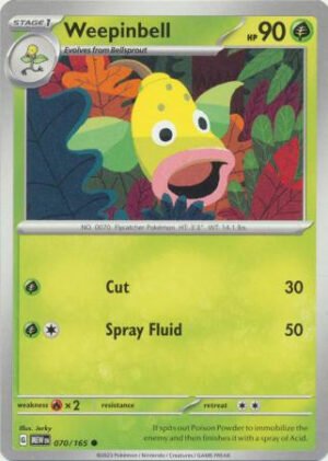 Scarlet & Violet 151 070/165 Weepinbell