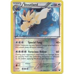 Dark Explorers 88/108 Stoutland (Reverse Holo)