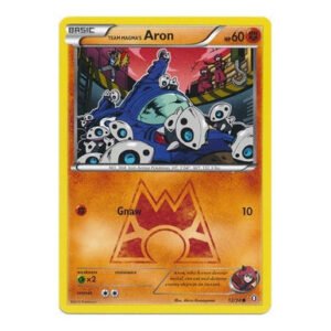 XY Double Crisis 12/34 Team Magma's Aron