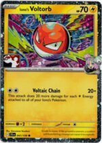 SV Journey Together 047/159 Iono's Voltorb (Prize Pack League Promo Cosmo Holo)