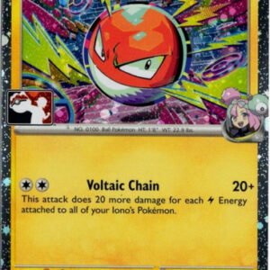 SV Journey Together 047/159 Iono's Voltorb (Prize Pack League Promo Cosmo Holo)