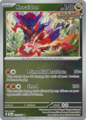 SV Temporal Forces 119/162 Koraidon (Reverse Holo)