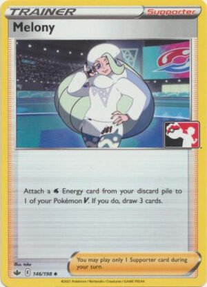 Chilling Reign 146/198 Melony (Prize Pack League Promo Non-Holo)