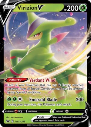Sword & Shield Promo SWSH295 Virizion V