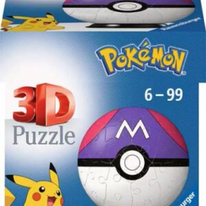 Pokemon Master Ball 3D Jigsaw Puzzle (54 piece)