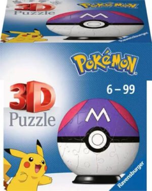 Pokemon Master Ball 3D Jigsaw Puzzle (54 piece)