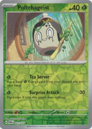 SV Twilight Masquerade 021/167 Poltchageist (Reverse Holo)