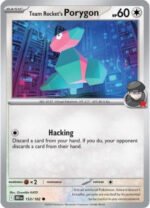 SV Destined Rivals 153/182 Team Rocket’s Porygon