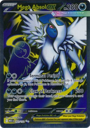 Mega Evolution 161/132 Mega Absol ex (Full Art)