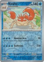 Scarlet & Violet 151 099/165 Kingler (Reverse Holo)