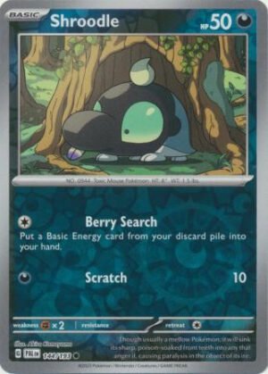 SV Paldea Evolved 144/193 Shroodle (Reverse Holo)