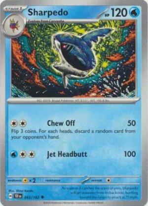 SV Temporal Forces 043/162 Sharpedo