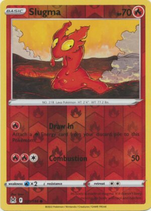 SWSH Lost Origin 021/196 Slugma (Reverse Holo)