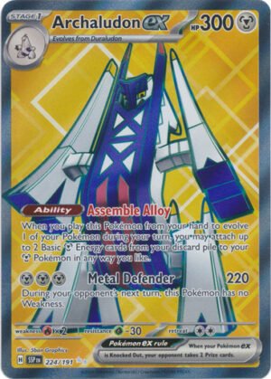 SV Surging Sparks 224/191 Archaludon ex (Full Art)