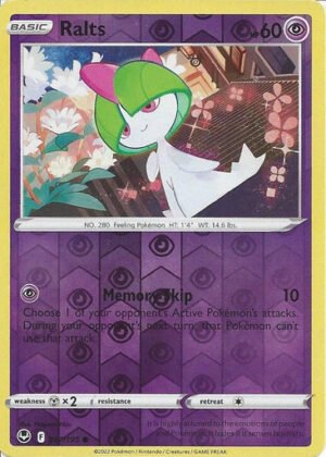 SWSH Silver Tempest 067/195 Ralts (Reverse Holo)
