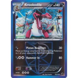 Plasma Freeze 70/116 Krookodile (Reverse Holo)