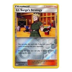 SM Unbroken Bonds 178/214 Lt. Surge's Strategy (Reverse Holo)