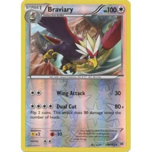XY Break Through 130/162 Braviary (Reverse Holo)
