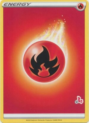Sword & Shield (Base) EN02 Fire Energy (Cinderace Symbol 12)