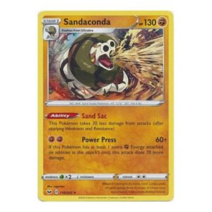 Sword & Shield (Base) 110/202 Sandaconda (Holo)