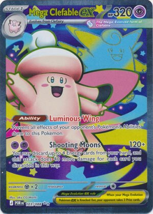 ME Perfect Order 103/088 Mega Clefable ex (Full Art)