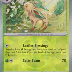 SV Prismatic Evolutions 005/131 Leafeon (MASTER BALL Pattern Holo)