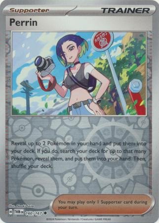 SV Twilight Masquerade 160/167 Perrin (Reverse Holo)
