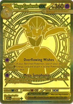 Mega Evolution 187/132 Mega Gardevoirex (Mega Hyper Rare)