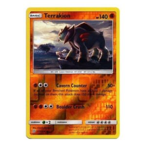 SM Unified Minds 122/236 Terrakion (Reverse Holo)
