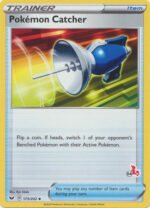 Sword & Shield (Base) 175/202 Pokemon Catcher (Cinderace Symbol 54)