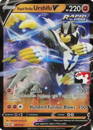 Battle Styles 087/163 Rapid Strike Urshifu V (Prize Pack League Promo)