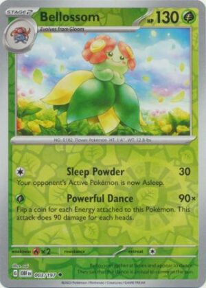 SV Obsidian Flames 003/197 Bellossom (Reverse Holo)