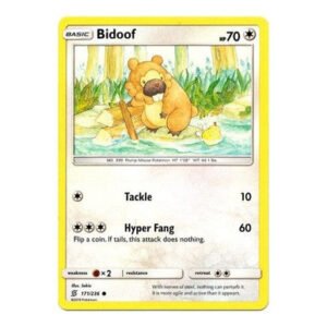 SM Unified Minds 171/236 Bidoof