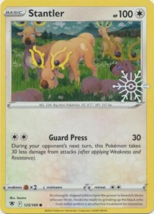 Astral Radiance 125/189 Stantler (Cosmo Holo w/ Snowflake Stamp)