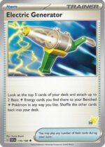 Scarlet & Violet (Base Set) 170/198 Electric Generator (Pikachu Symbol 32)